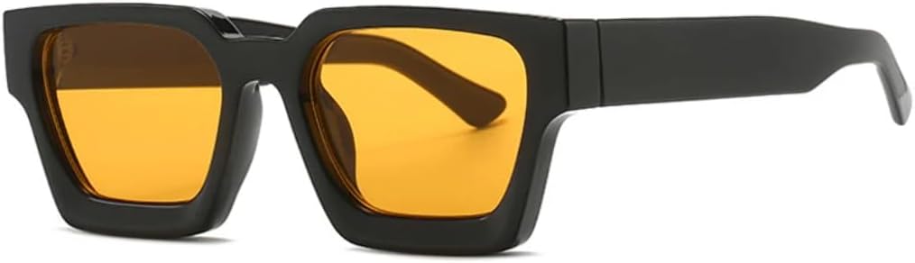 

Солнцезащитные очки с защитой UV400 | Градиентный оранжево-фиолетовый цвет | для женщин и мужчин, для занятий спортом на открытом воздухе и вождения DSVIGF, Black Orange