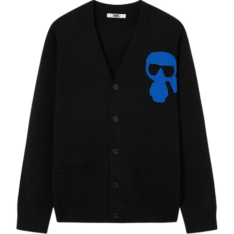 

Карл Лагерфельд FW25 кашемировый свитер мужской KARL LAGERFELD / Karl Lagerfeld Jeans, черный