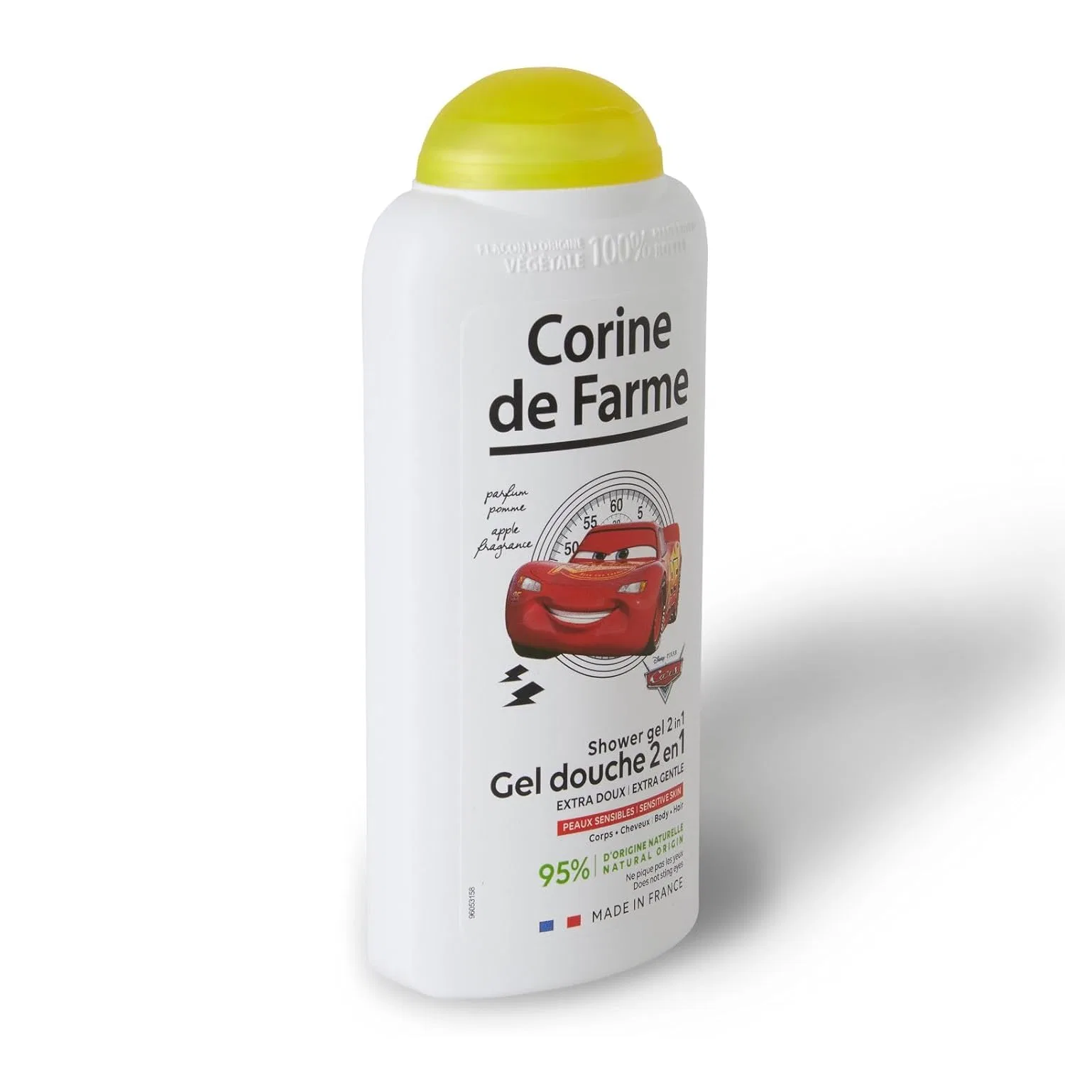 Детский гель для душа и шампунь 2 в 1 Cars, 300 мл Corine De Farme — фото 2