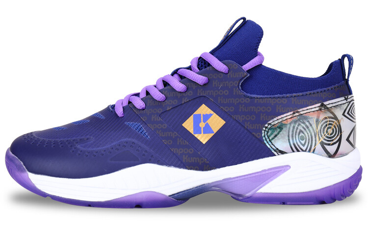 

Кроссовки KUMPOO Badminton Shoes Unisex Low-top Purple, фиолетовый