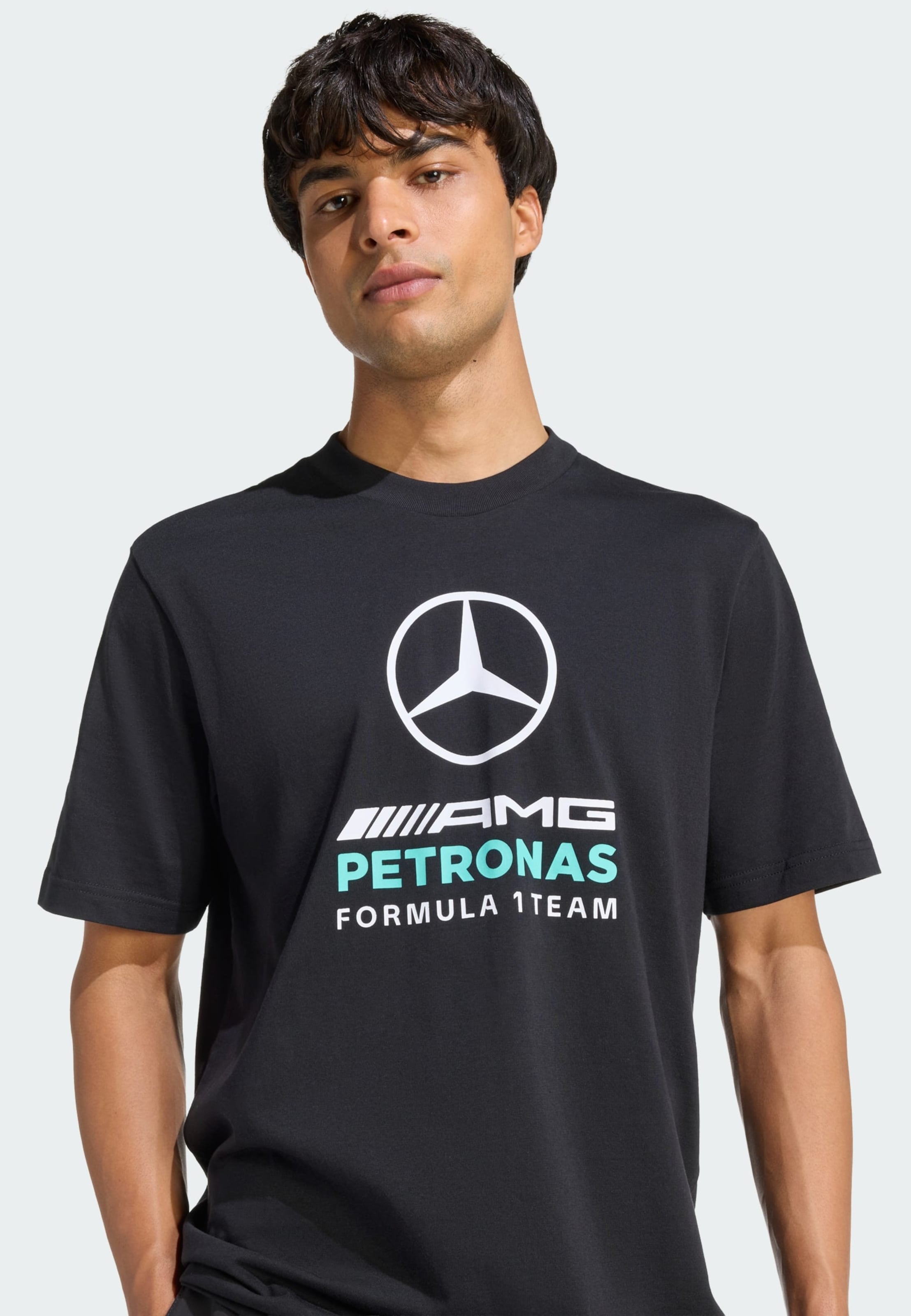 Adidas Performance Футболка Performance 'Mercedes-AMG Petronas Formula 1 Team DNA' черная — фото 4