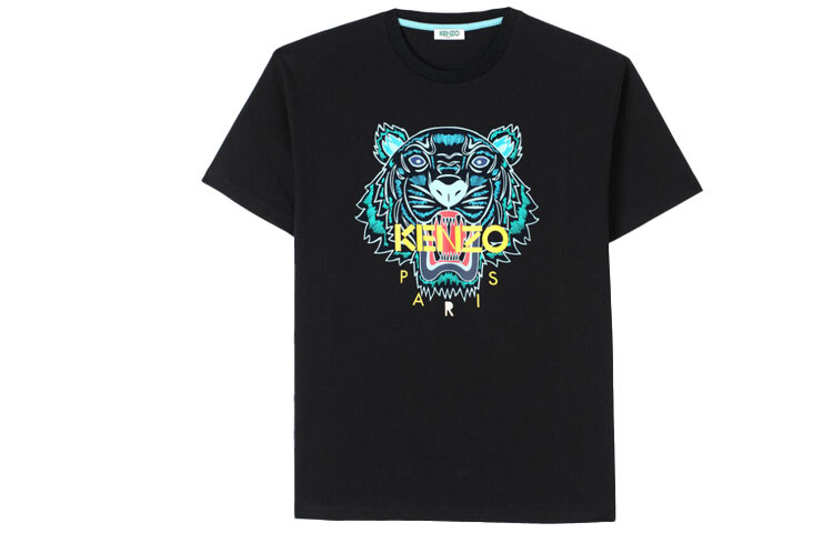 

Футболка женская Kenzo Offset Printing Tiger, черный