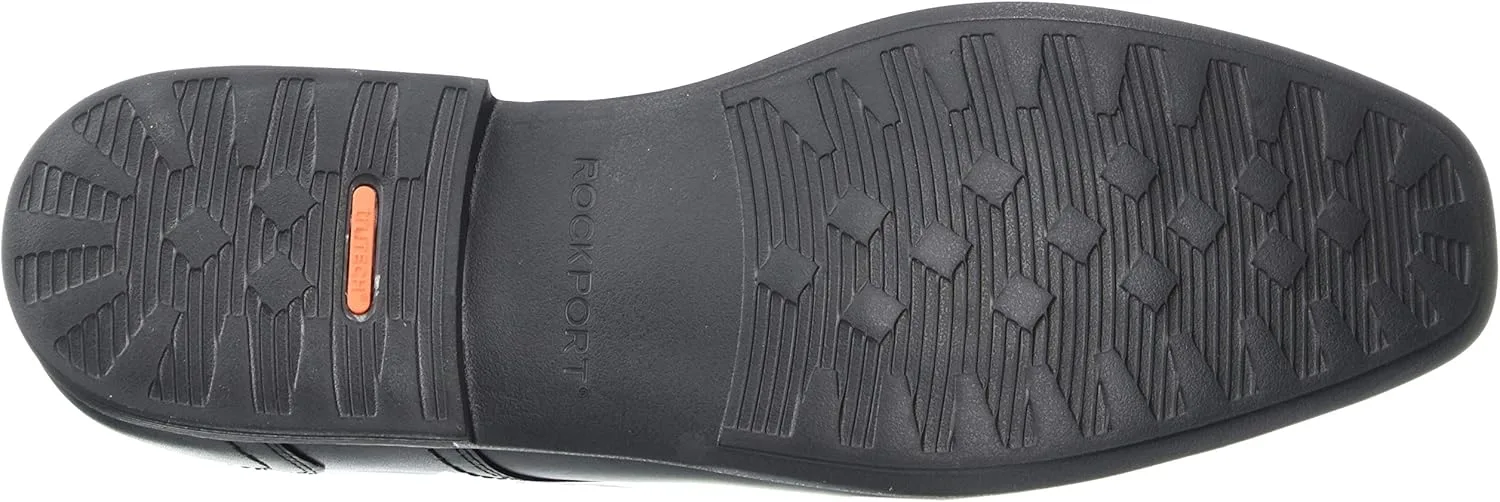 Мужские кроссовки Oxford Rockport Slayter с открытыми носками, черный — фото 4