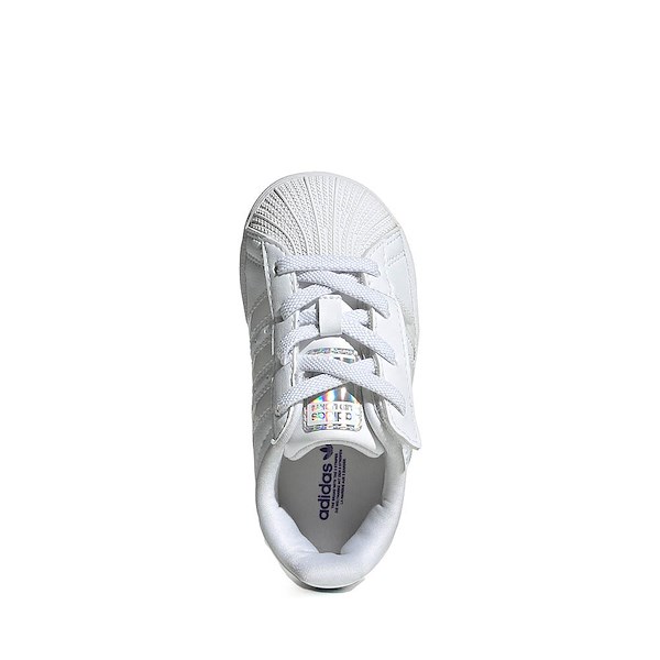 

Кроссовки adidas Superstar LED Lights Comfort Closure Elastic Laces Athletic Shoe, цвет White/White/White