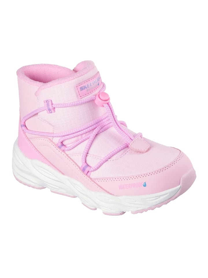 Кроссовки Low Turbo Tread-Winter Storm розового цвета Skechers — фото 4