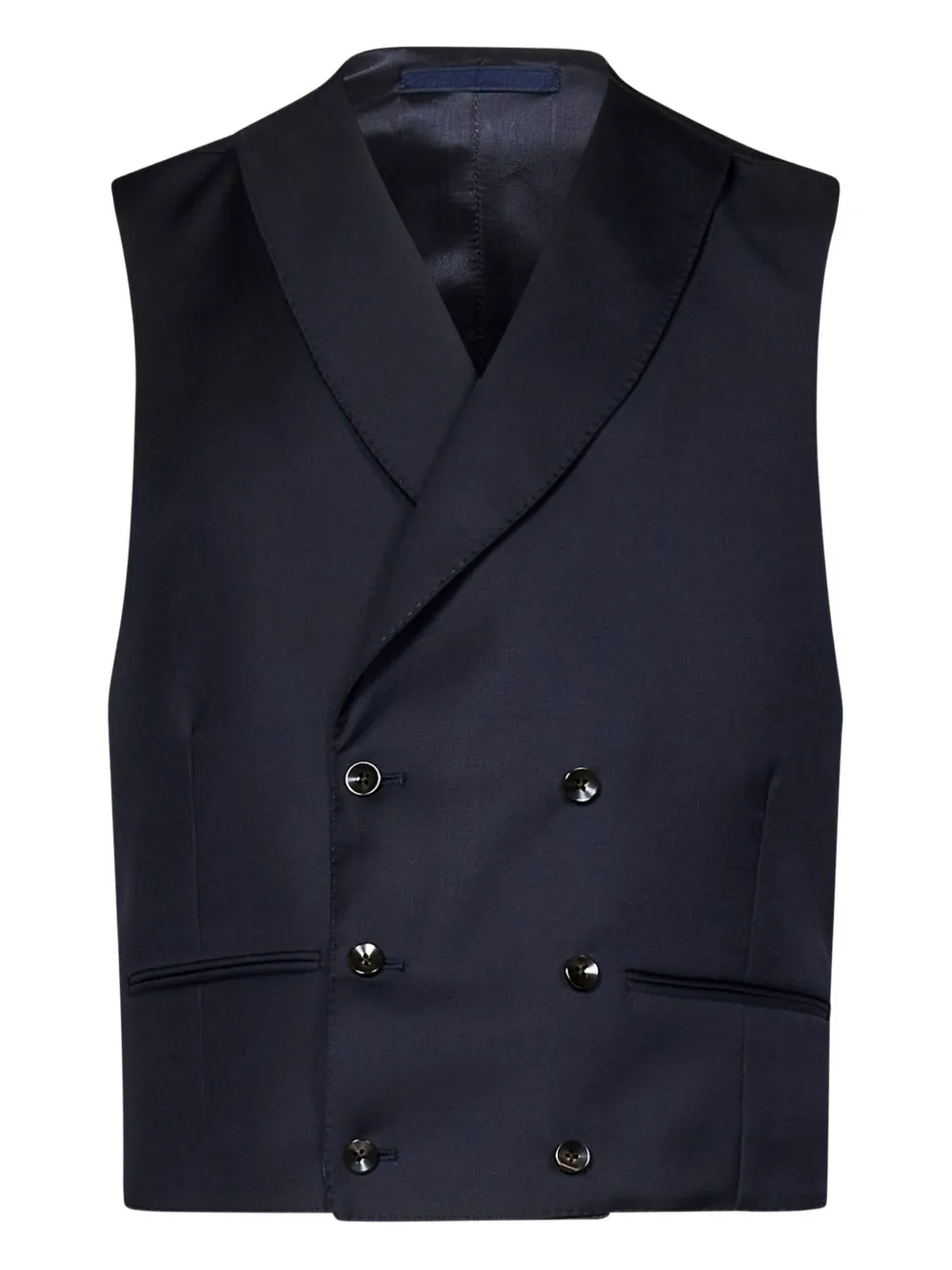 

Двубортный жилет FRANZESE COLLECTION, синий