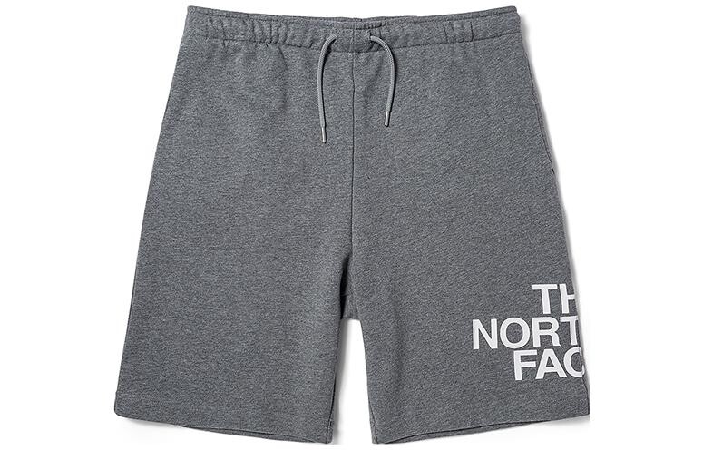 

SS23 Мужские прямые шорты с логотипом для улицы, серые The North Face, серый