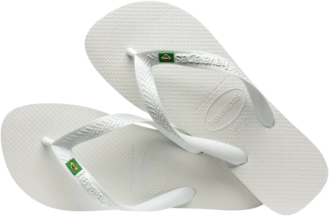 Мужские вьетнамки Havaianas Brazil, белый — фото 4