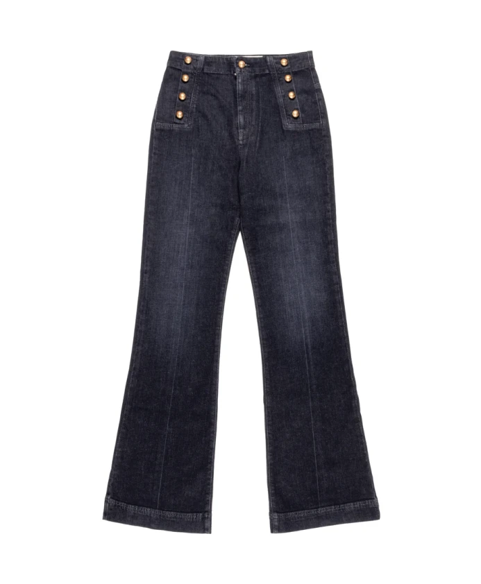 

Прямые джинсы Nenette, черный