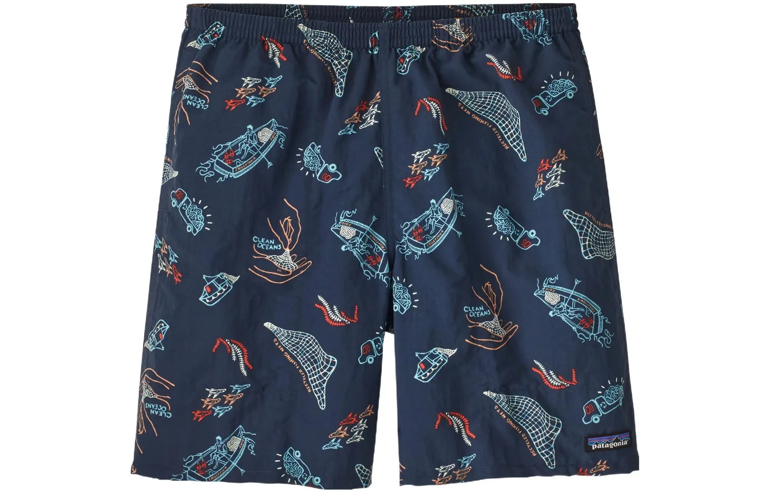 Плавки Baggies Patagonia, Dark Tidepool Blue-CTIB
