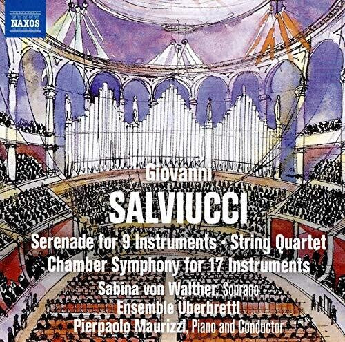 

CD диск Salviucci / Walther / Maurizzi: Serenade for 9 Instruments