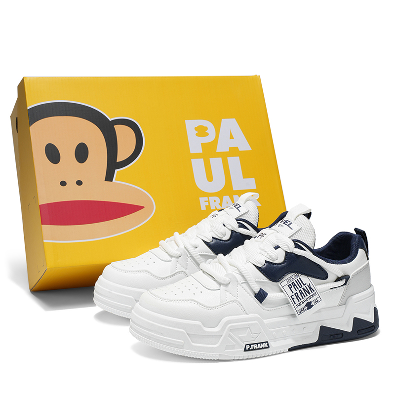 

PAUL FRANK Низкие скейтерские кроссовки мужские тёмно-синие, цвет Dark Blue
