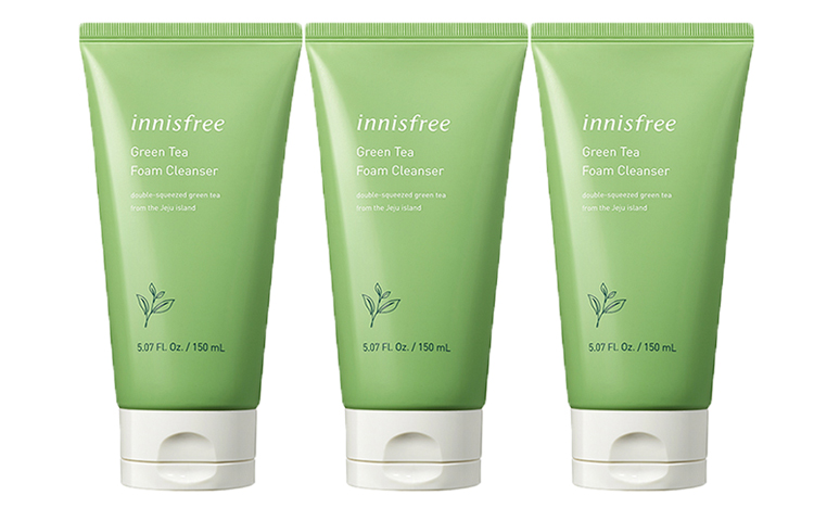

Innisfree Yueshifengyin Green Tea эссенция увлажняющее очищающее средство освежающее увлажнение очищение 150мл/150мл*3