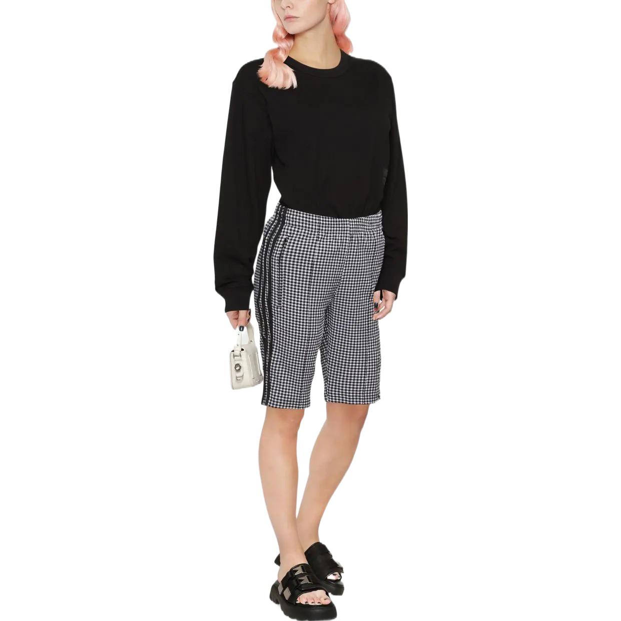 T By Essential Puff Logo Джерси Длинный Рукав Футболка Черный Alexander Wang — фото 4