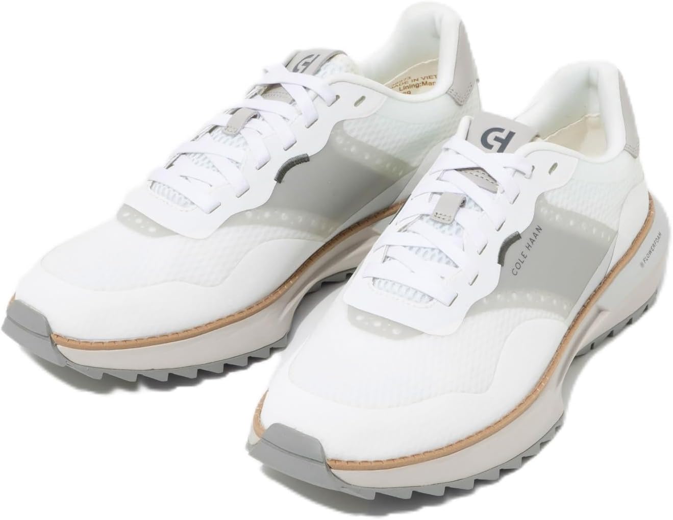 

Мужская современная обувь для гольфа Cole Haan, Optic White/Nimbus Cloud