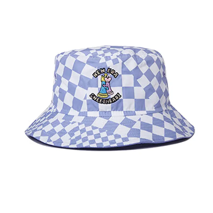 

New Era Унисекс фиолетовая ведёрка из полиэстера, Purple