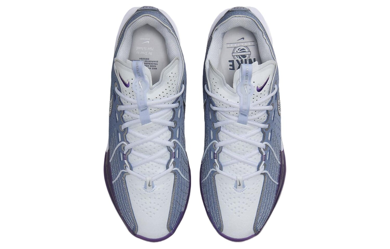 Баскетбольные кроссовки унисекс Nike Air Zoom GT Cut 3, Purple — фото 4