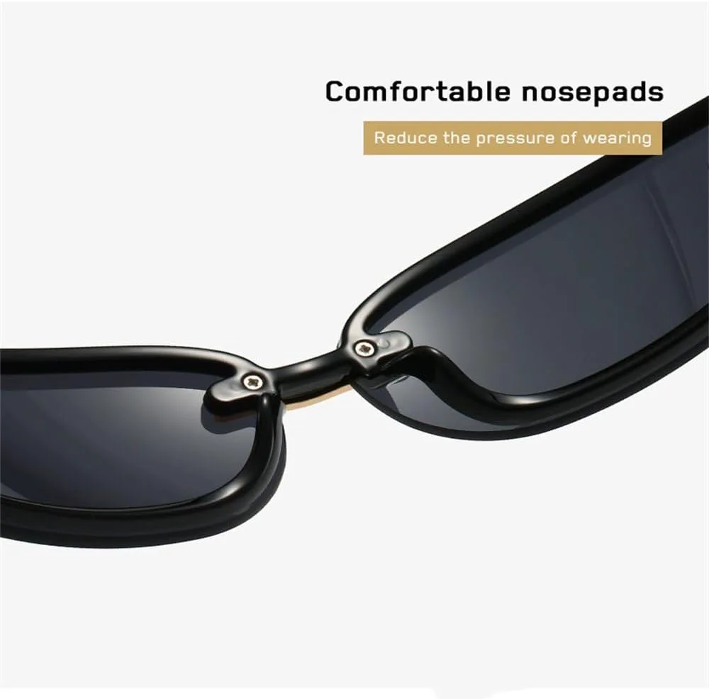 

Солнцезащитные очки без оправы в стиле Y2K, прямоугольной формы, модные, популярные, для женщин и мужчин. Солнцезащитные очки для женщин и мужчин. Oculos Me KTUCN, 05