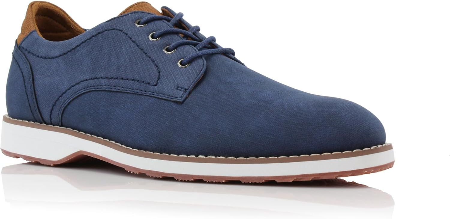 

Мужские повседневные кроссовки Ferro Aldo, Гибридные оксфорды и классические модели низкого кроя, Модные обувь на шнуровке, синий