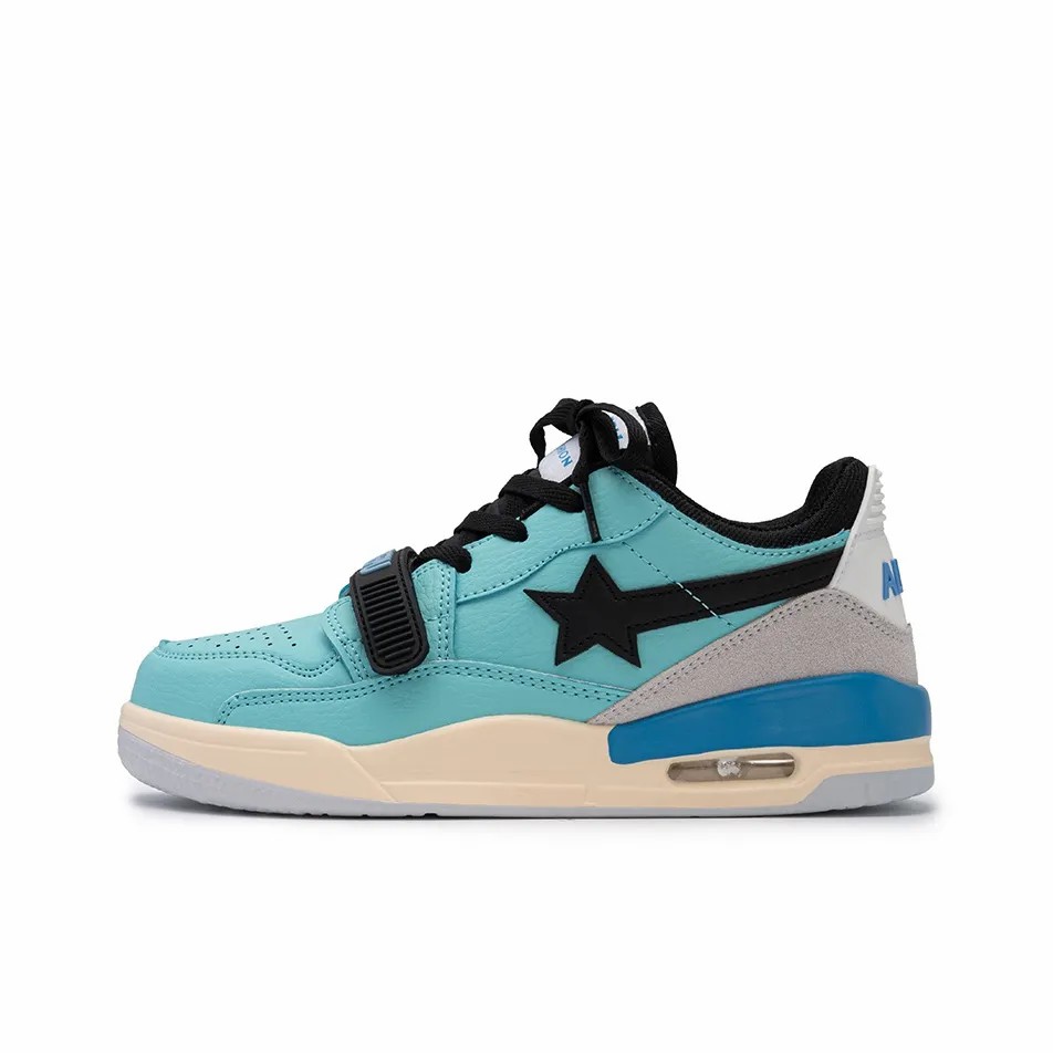 

7 SEVFUN Износостойкие дышащие низкие скейтерские кроссовки унисекс светло-голубые, цвет Light Blue