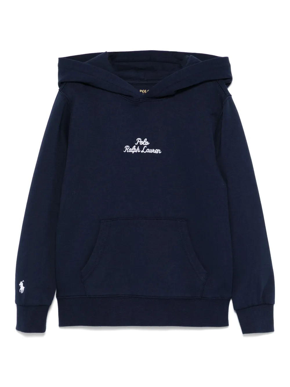 

Худи с вышитым логотипом POLO RALPH LAUREN KIDS, синий