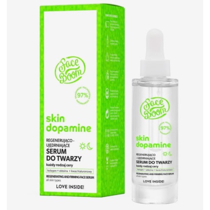 

Skin Dopamine Восстанавливающая укрепляющая сыворотка 1 жидкая унция Body Boom
