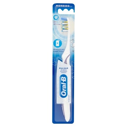 

Ручная зубная щетка Pulsar 3D White Whitening Therapy на батарейках Oral-B