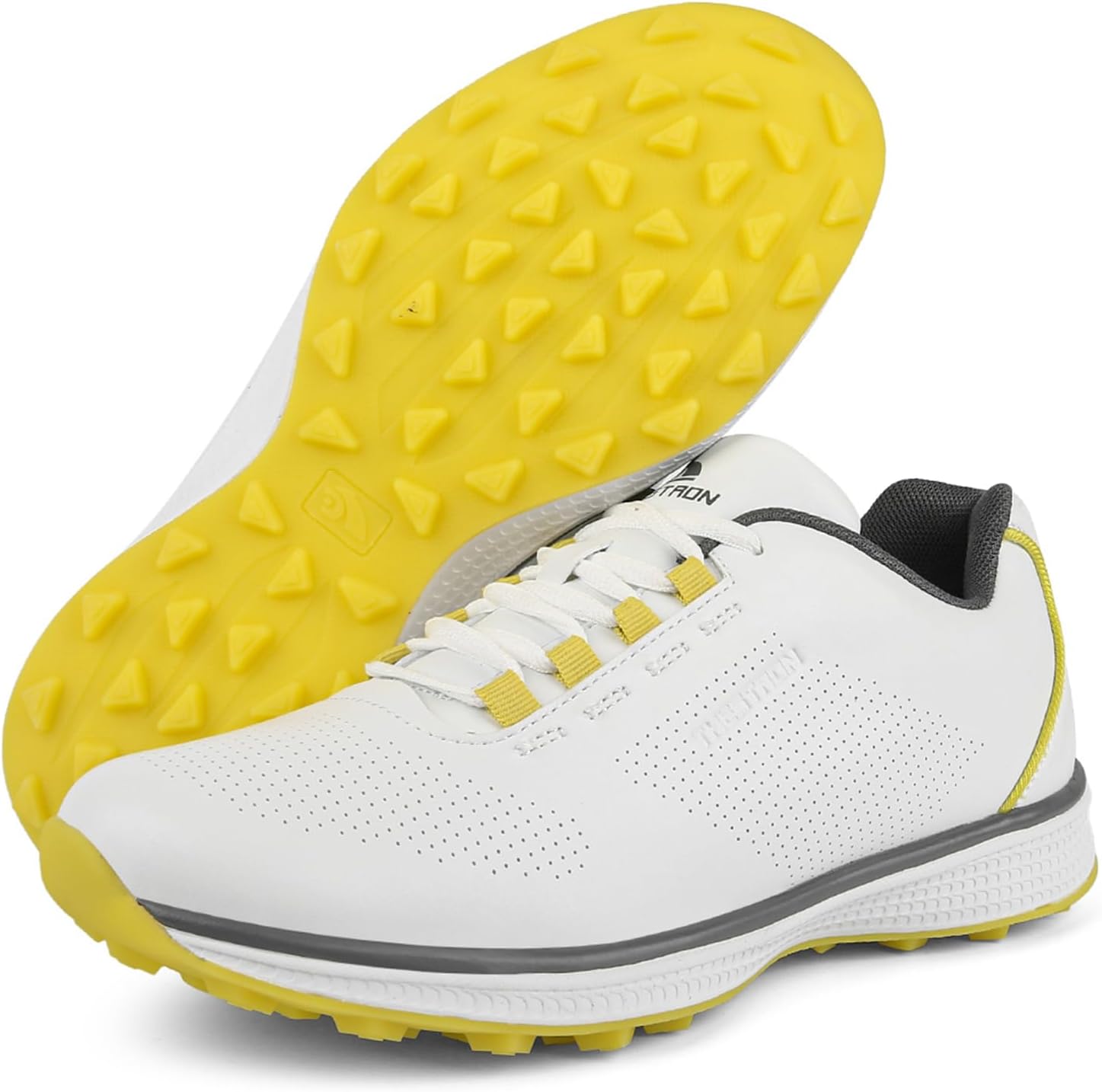 

Профессиональные мужские кроссовки для гольфа Sipkeless, легкая обувь для ходьбы Zakey, белый