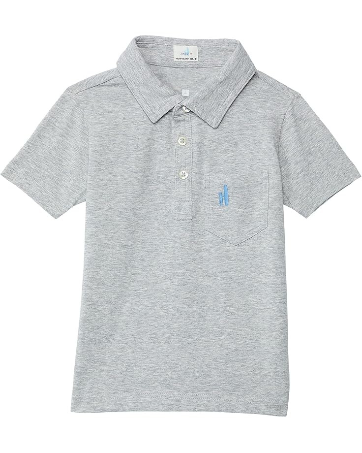 

Поло johnnie-O Kids Heathered Original Polo, цвет Heathered Gray