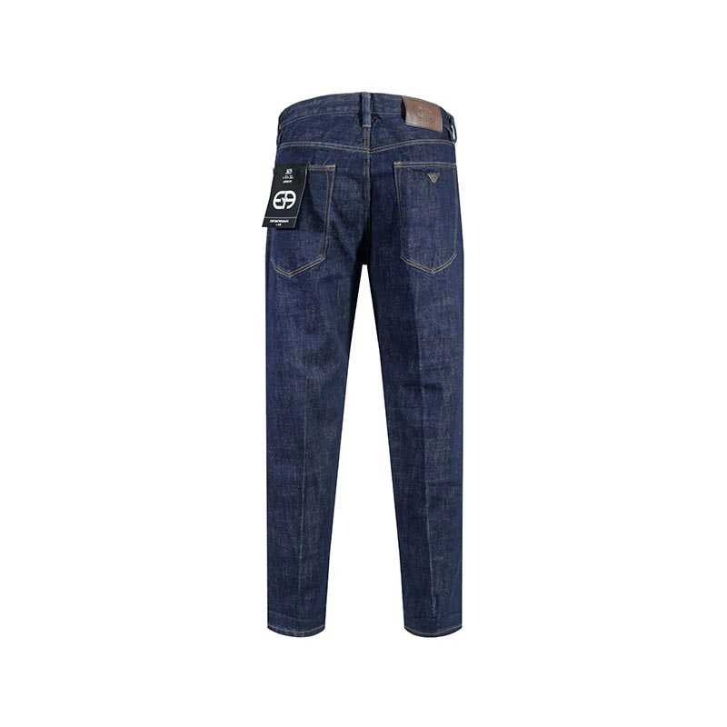 EMPORIO ARMANI Джинсы мужские Dark Denim Blue — фото 4