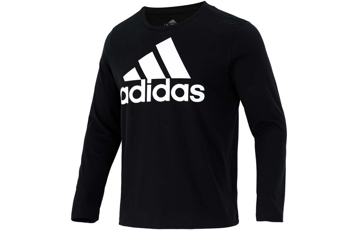 

Футболка мужская черная Adidas, черный