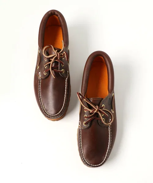 Унисекс мокасины Timberland 3-EYELET CLASSIC RUGSOLE коричневые — фото 3