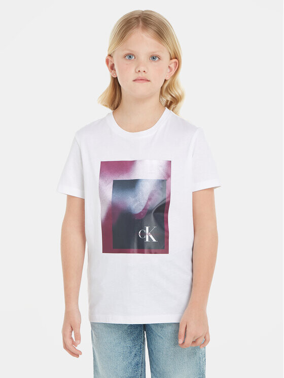

Футболка стандартного кроя Calvin Klein, белый