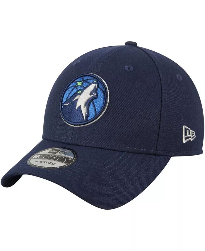 

Мужская темно-синяя кепка Minnesota Timberwolves Official Team Color The League 9Forty Adjustable Hat New Era
