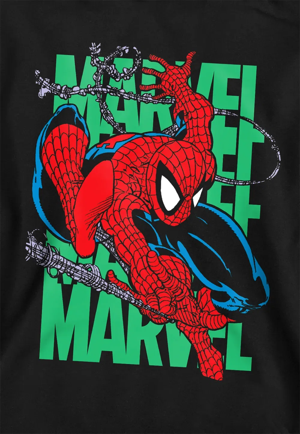 Худи детское Marvel Spiderman, черный — фото 2