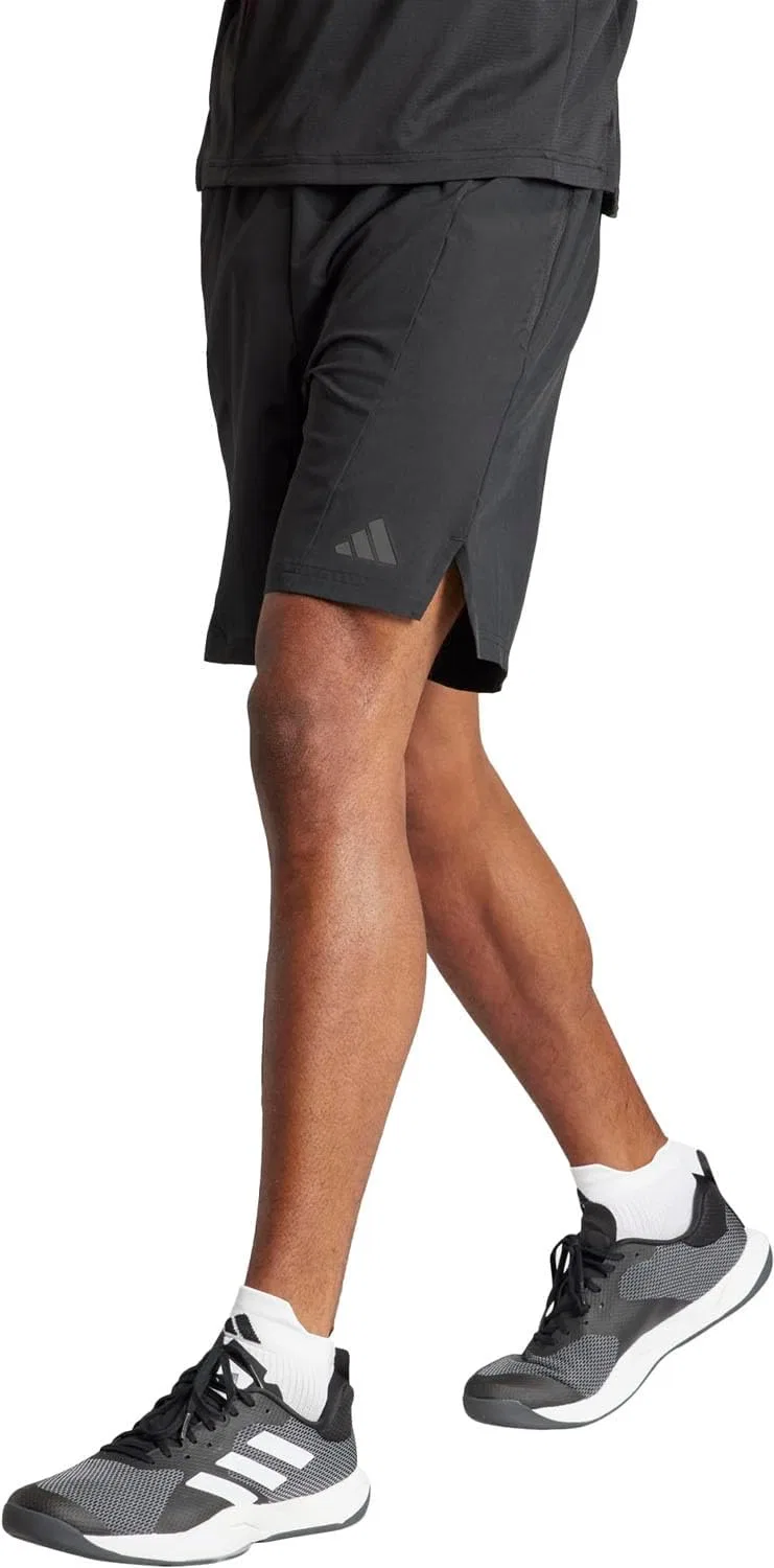 Тренировочные шорты AEROREADY adidas, черные — фото 2