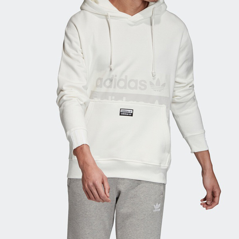 RYV Толстовка мужская белая Adidas Originals, белый — фото 3