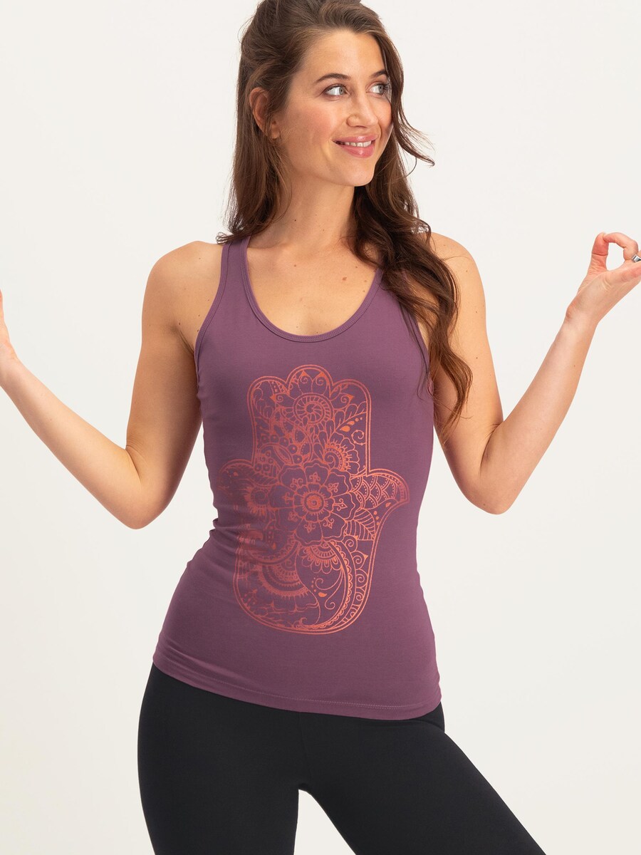 

Спортивный топ Urban Goddess Yoga & Activewear Hamsa Core, лиловый