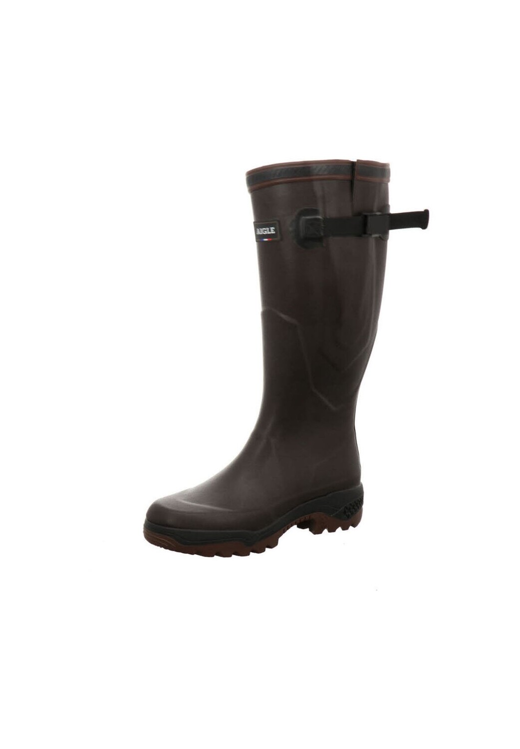 Женские сапоги AIGLE высокие резиновые, черный