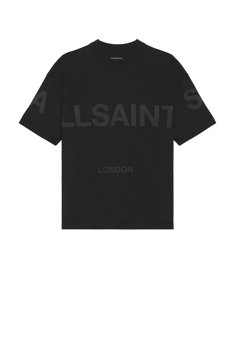 

Футболка с круглым воротником Biggy от Allsaints, jet black