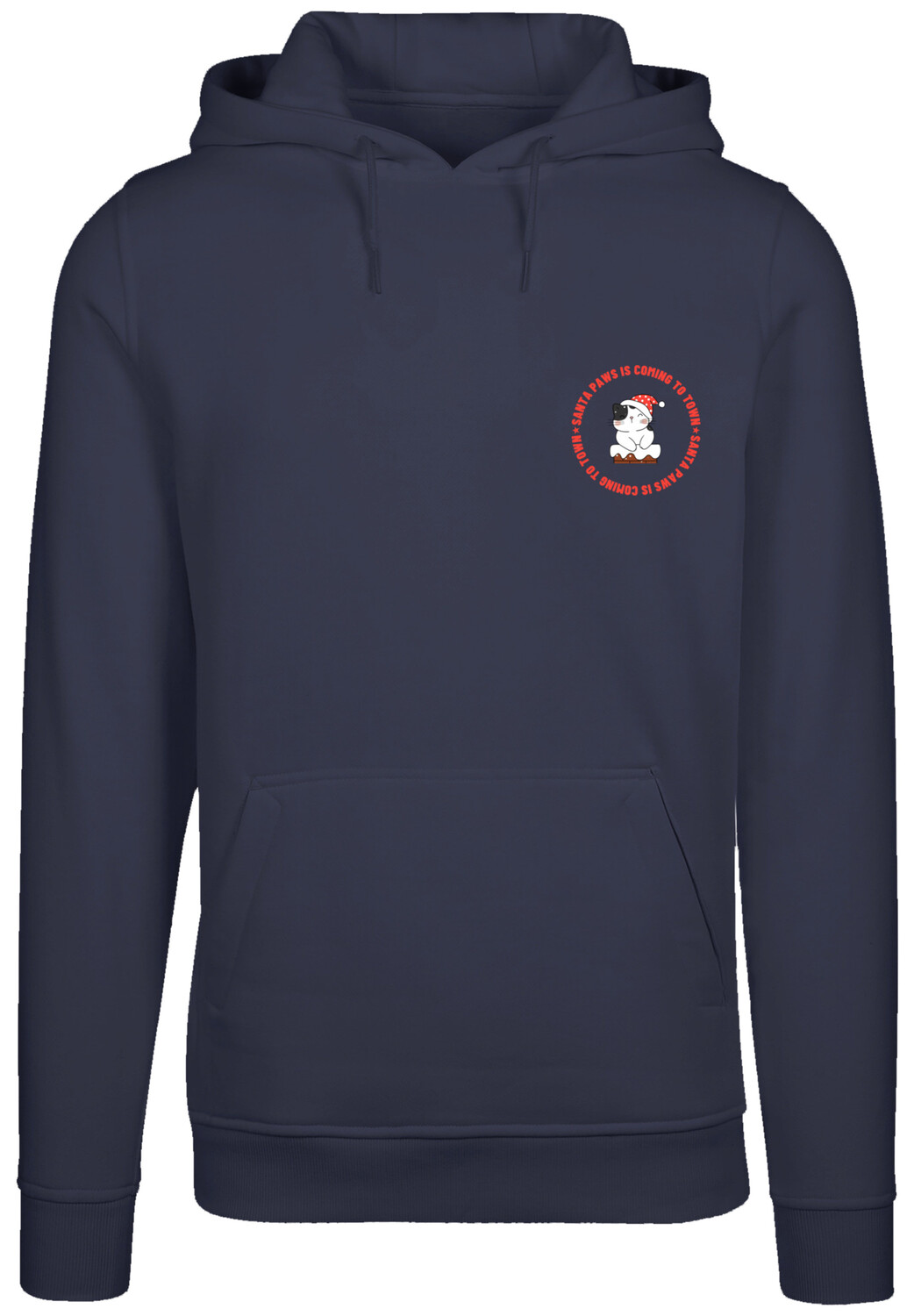 

Пуловер F4NT4STIC Hoodie Sansta Paws Christmas Cat Breast, темно синий