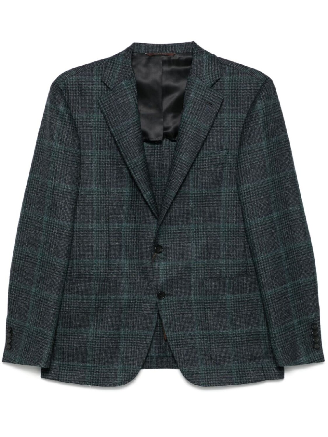 

Пиджак в клетку Prince of Wales Canali, синий