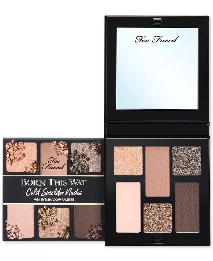 

Born This Way Холодная мини-палетка нейтральных теней для век Too Faced