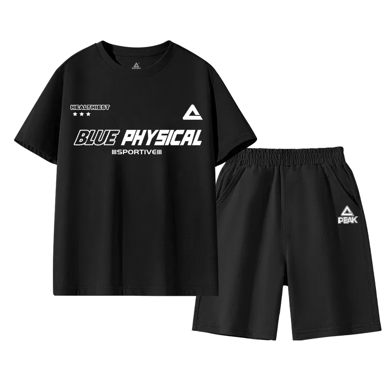Спортивный костюм с принтом PEAK Black/PK