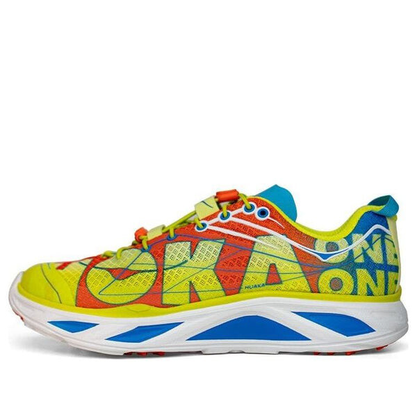 

Кроссовки huaka origins 'evening primrose flame' Hoka One One, черный