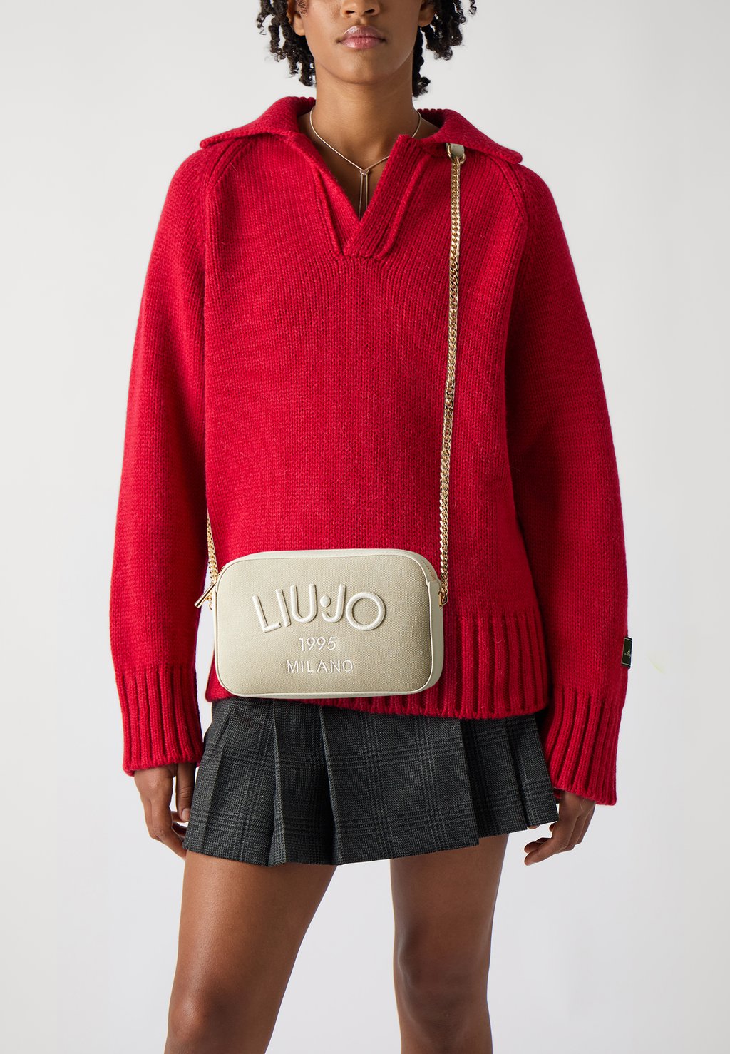 

Сумка через плечо CAMERA CASE LIU JO, бежевый