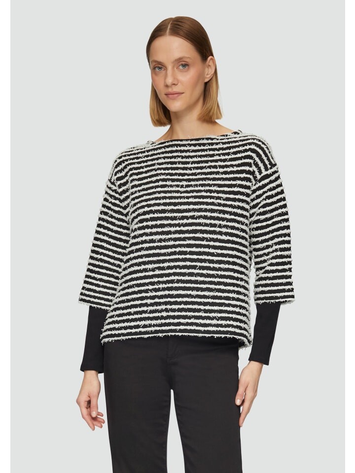 

Толстовка s.Oliver BLACK LABEL Sweatshirt langarm, черный