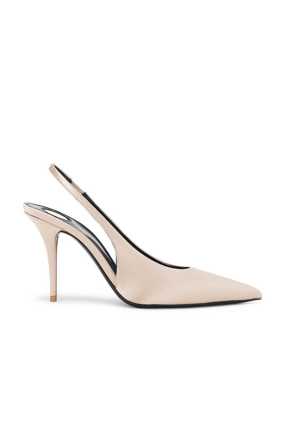 

Туфли Newton с ремешком на пятке Saint Laurent, цвет Light Nude