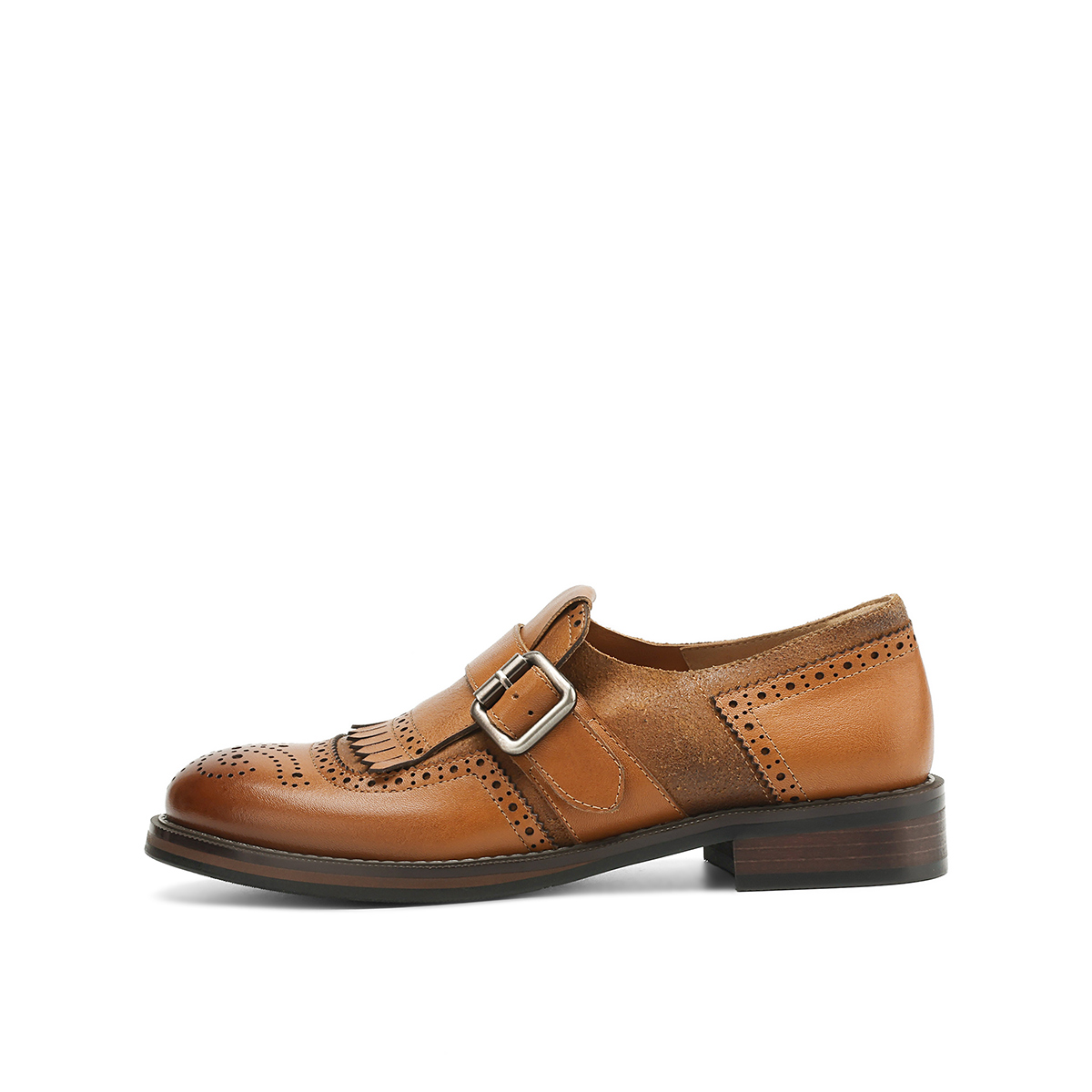 Rosa Bianca Женские лоферы черные с кожаной стелькой, цвет Black (Cow Leather Insole) — фото 3