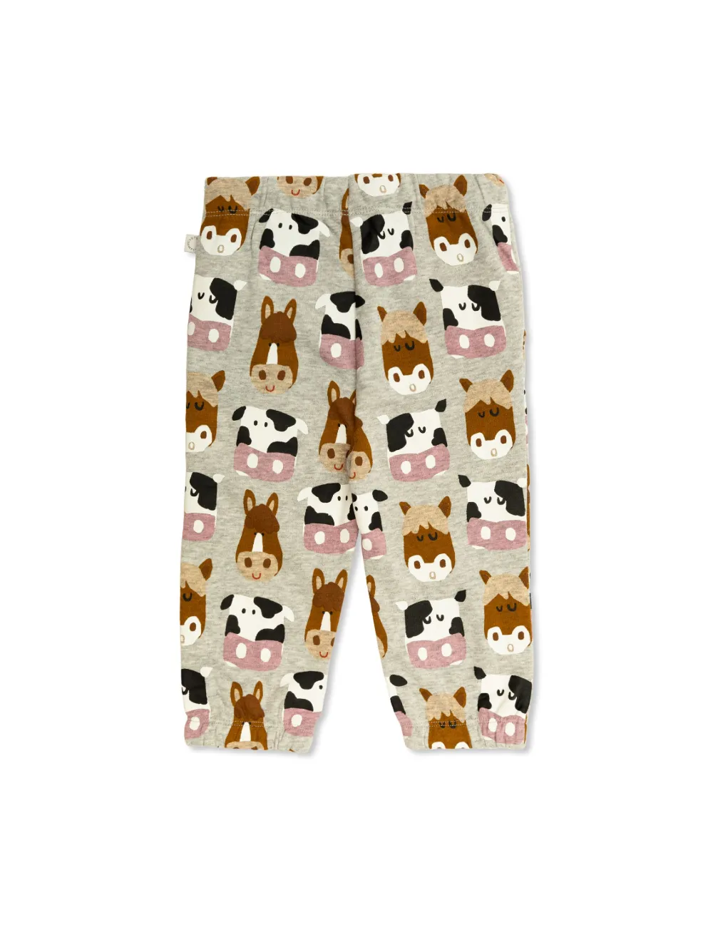 Спортивные брюки с графичным принтом Stella McCartney Kids, серый — фото 2